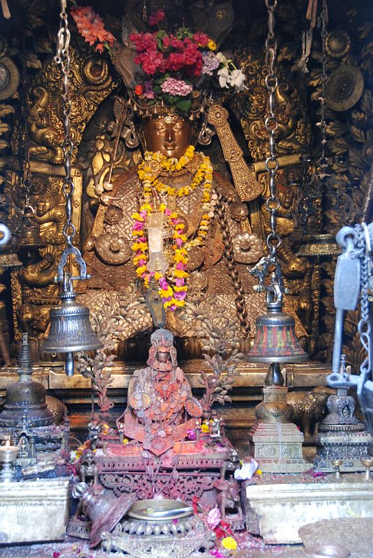 Kathmandu Patan Golden Temple 26 Shakyamuni Buddha In Main Temple In 2008 